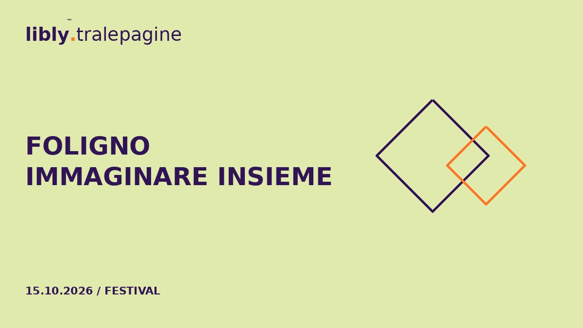 Due rombi sottili viola e arancione: immaginazione condivisa.