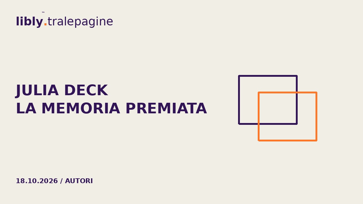 Due contorni sfalsati viola e arancione: memoria e relazione.