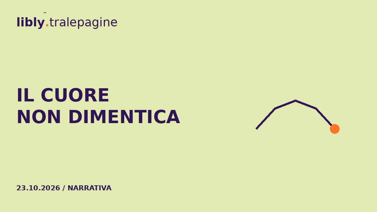 Cinque segni viola seguono una curva conclusa da un punto arancione.