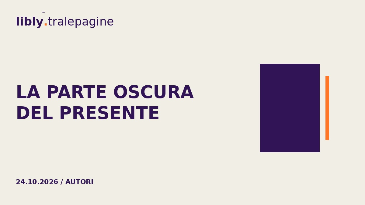 Un campo viola è affiancato da una sottile linea arancione.